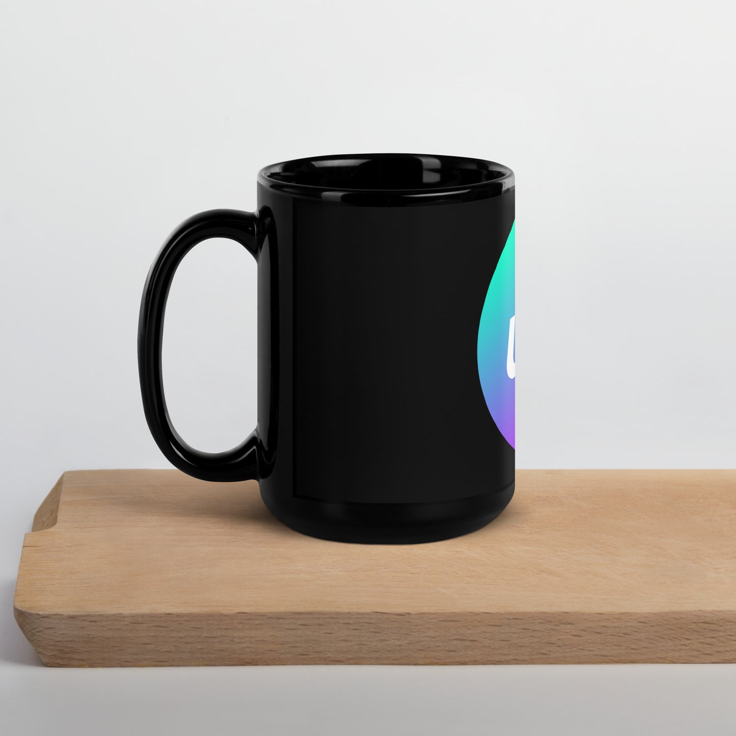 Black Glossy Mug