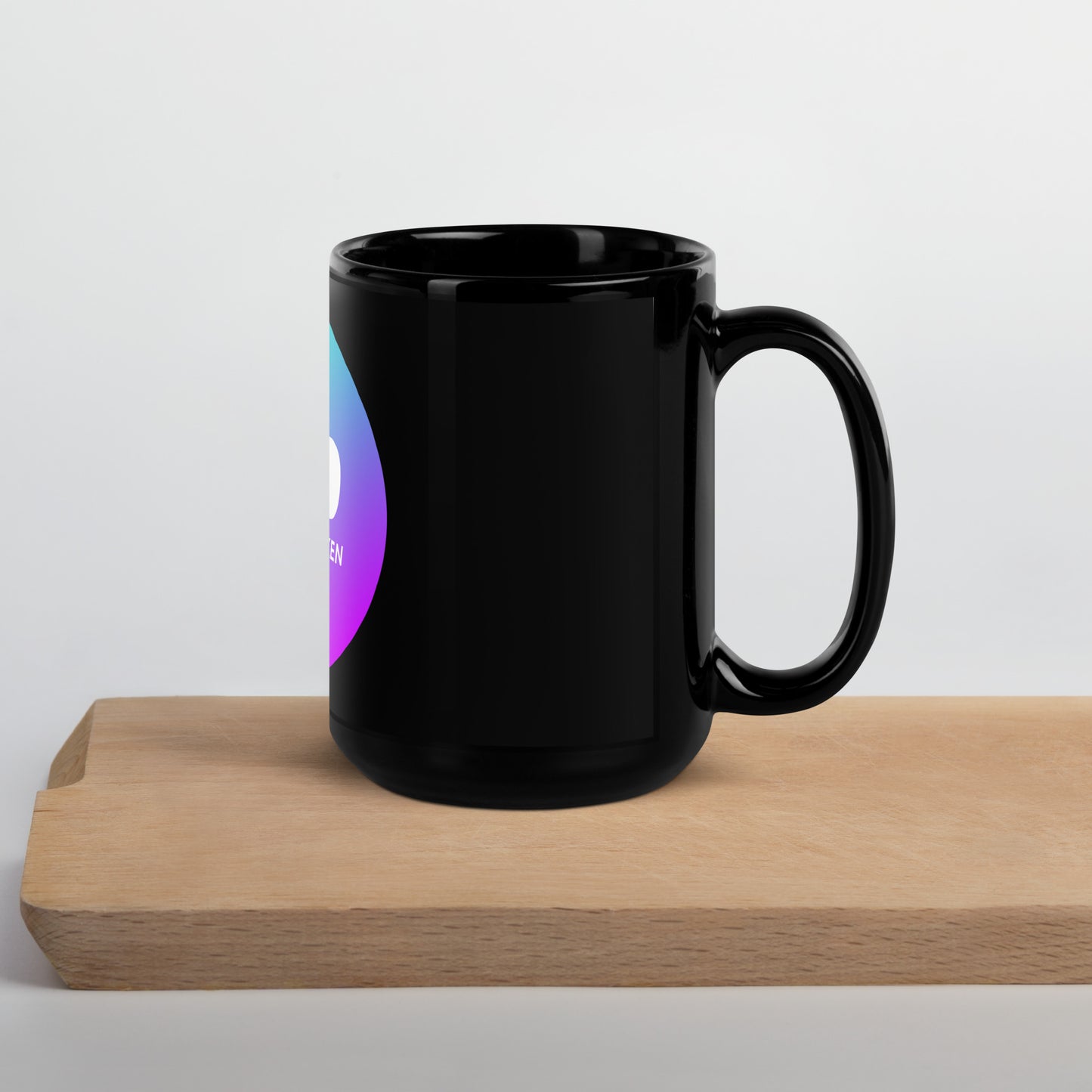 Black Glossy Mug